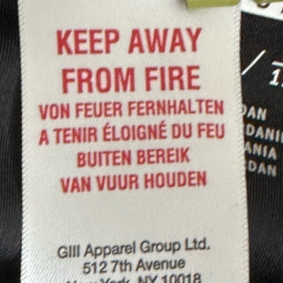 DKNY Sport sz XL faux leather pants in very nice quality fabric - Picture 14 of 14